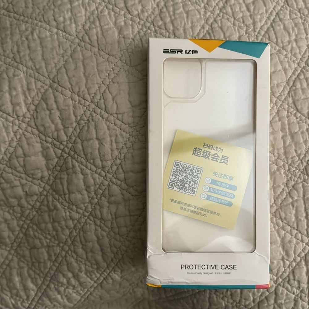 ESR IPhone 12 pro max clear phone case
